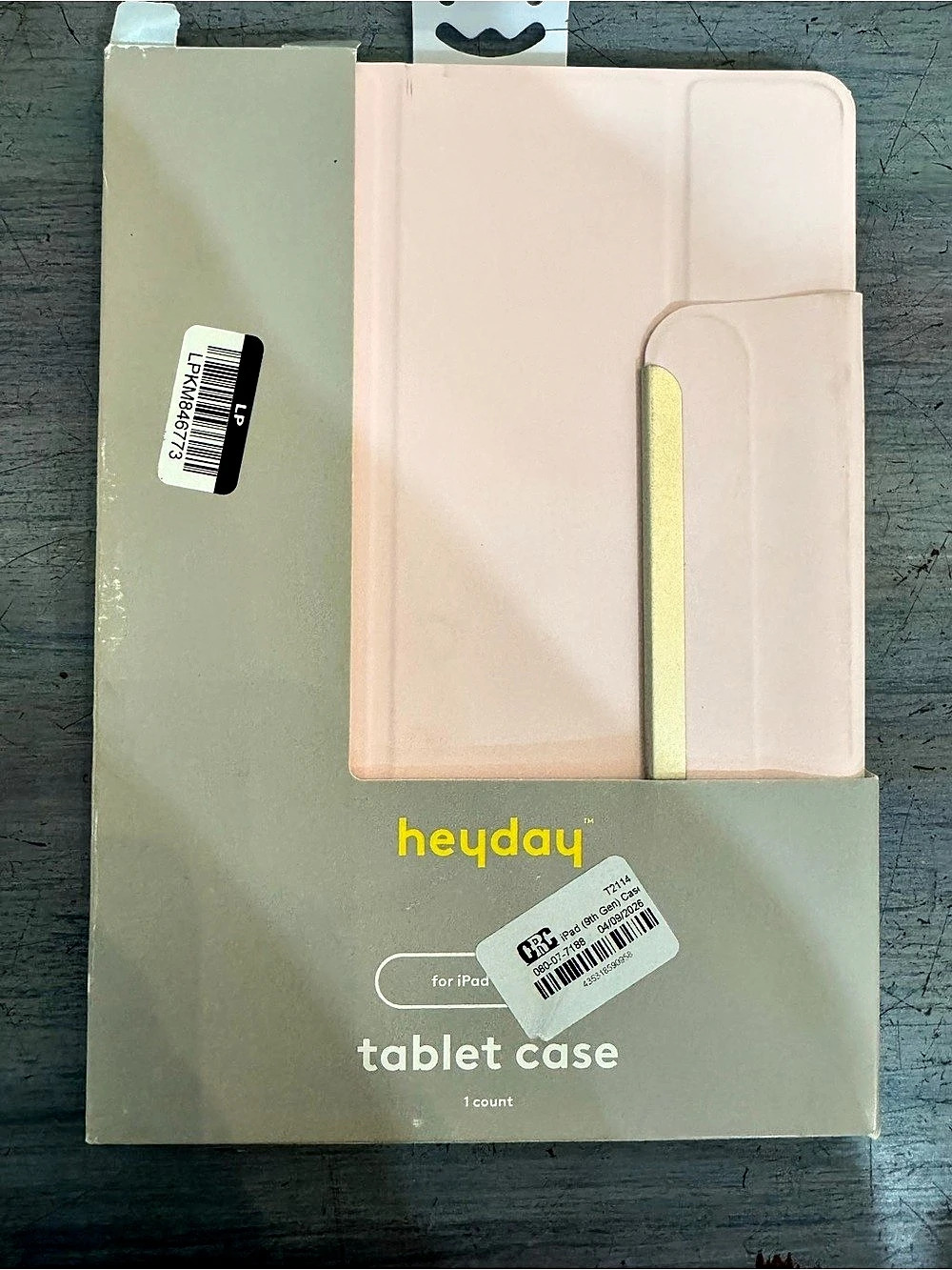 heyday iPad (9th Gen) Case Tablet Case in Pink NWT